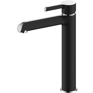 Смеситель для раковины Gappo G1003-16 чёрный/хром